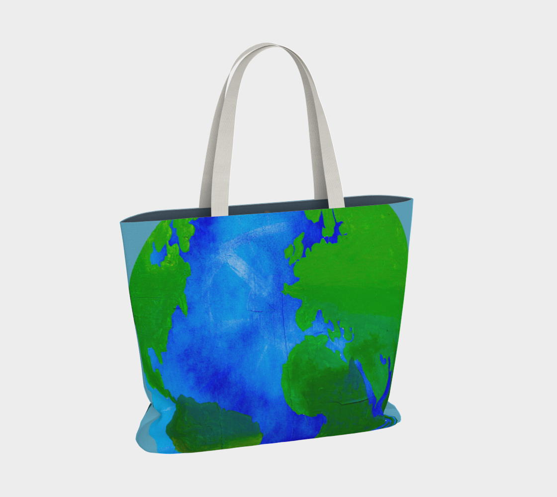 "Ancetres - Breathe Easy" -  Jumbo Tote bag