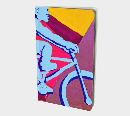 "Cycliste Pharaonique - Breathe Easy" - Notebook